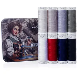 Mettler Farbkit Seralon 8 Farben 200 m Nostalgie