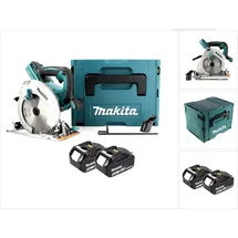 Makita DHS 710 TJ 36V Akku Li-Ion Handkreissäge 190 mm + 2x Akku 5,0Ah + Makpac