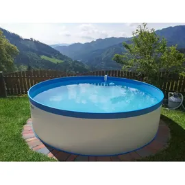 Planet Pool Stahlwandpool rund 300 x 90 cm inkl. Sandfilteranlage