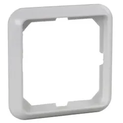 Elso 204104 Rahmen 1-fach FASHION Duro reinweiß