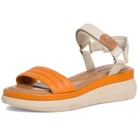 Tamaris Damen 1-1-28022-30 Keilsandale, ORANGE/Ivory, 42 EU