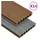 vidaXL WPC Terrassendielen mit Zubehör 35 m2 4 m braun/grau