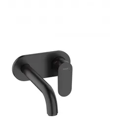 hansgrohe 2-Loch Waschtischmischer Unter Vernis Blend F-Set mattschwarz