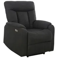Femo Fernsehsessel FM-3215 Mikrofaser 79 x 100 x 93 cm Anthrazit elektrisch