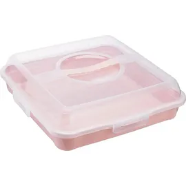 KEEEPER - Enrico Behälter, quadratisch, 34,5x34,5cm Nordic Pink