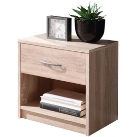 Die Möbelfundgrube Nachtkommode - holzfarben , Maße cm B: 39 H: 41 T: 28.0