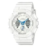 CASIO G-Shock GMA-S120SA-7A2JF Analog Digital Damenuhr Weiß Blau Y867905