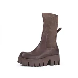 Lofina Stiefeletten braun 6123 Smilla gasoline chocolade Gr.38 - LOF 82