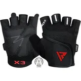 Rdx sports Rdx Grappling Glove F15 Matte Black-S