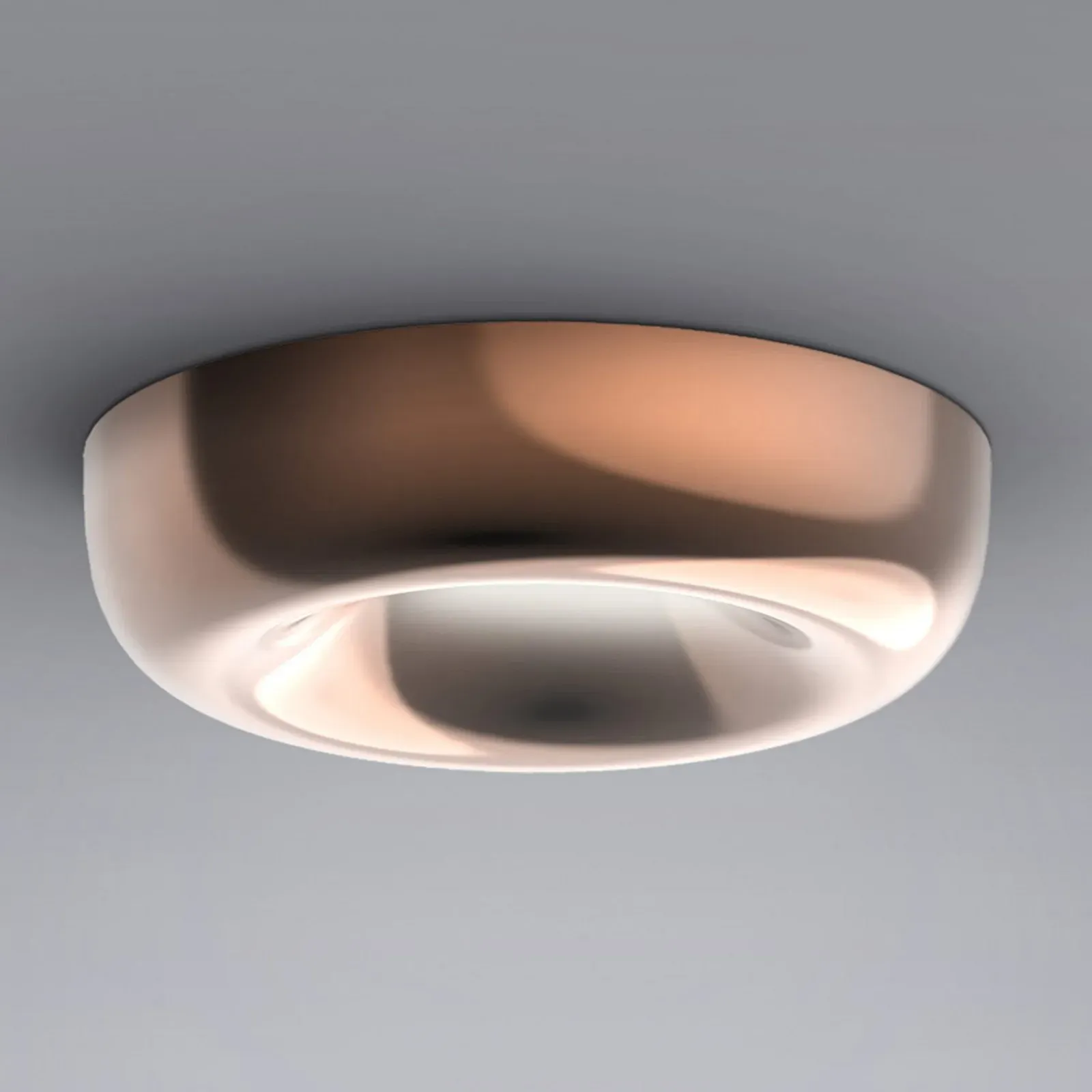 Spotlight Serien Lighting, Cavity Recessed L, dimmbar, Bronze / Altmessing, für Wohnzimmer, Metall, Design - 2.8