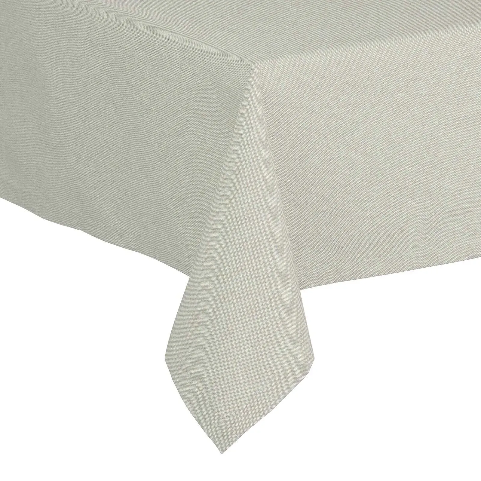 Pichler Tischwäsche Faro Tischdecke 170 cm rund | silber - grau