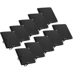 Classic Cantabile Notenmappe Deluxe Schwarz 10er Set