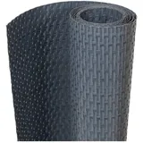 vidaXL Balkon-Sichtschutz 600 x 90 cm Anthrazit Rattan