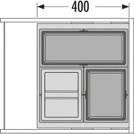 HAILO Cargo Synchro 44 l Dunkelgrau