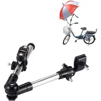 Regenschirm Mount Stnder Outdoor Schirmhalter Für Bike Elektro-fahrrad Rad Für Kinderwagen Stuhl (schwarz)
