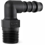 Norma Einschraubstutzen Winkel-Stück Schlauchverbinder 10 mm / R 1/4"