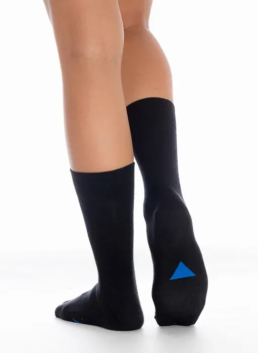 Symbol Socks mittelhohe Socken 3 Stück schwarz Paar Wohlfühlen Baumwolle Frei...