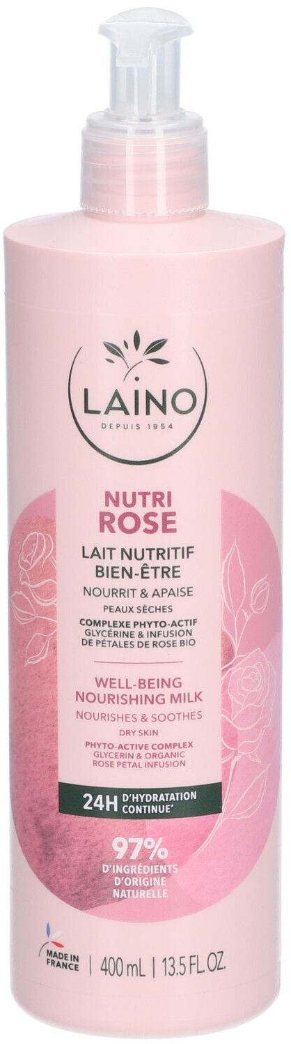 LAINO Lait Nutritif Bien-Être Rose 400 ml lait