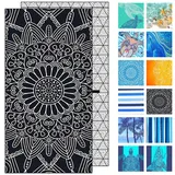 Strandtuch Mikrofaser Badetuch Groß Strand xxl Strandhandtuch Saunahandtuch Schnelltrocknend Strandtücher Sandfrei Zubehör Saunatuch Microfaser Handtuch Beach Towel Strandlaken Reisehandtuch Urlaub