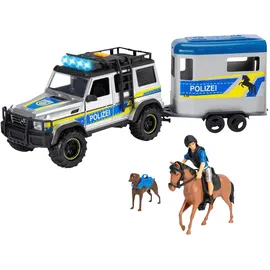 DICKIE Toys Police Horse Trailer,