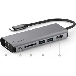 Belkin 6-in-1 USB-C Multiport Adapter