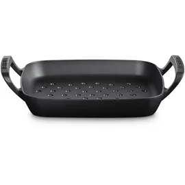 Le Creuset Grillkorb 30 cm Gusseisen schwarz