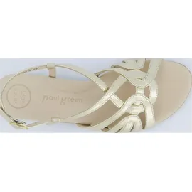 Paul Green Sandalen in Gold 40 1⁄2 EU | Gr.: 40,5