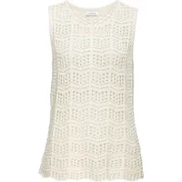 LASCANA Stricktop Damen beige Gr.36/38