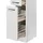 Flex-Well Apothekerschrank Hochglanz 30 x 200 x 57 cm Weiß