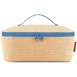 Reisenthel REISENTHEL® Lunchbox thermo coolerbag M - Brotzeitbox 28 cm (raffia blue), Polyester blau