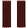 vidaXL Verdunkelungsvorhänge 2 pcs Weinrot 140 x 245 cm Samt