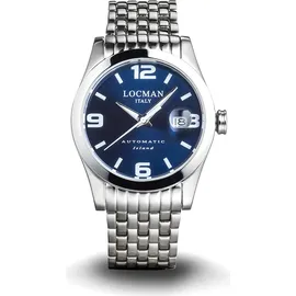 Locman Italy Herrenuhr Island Automatik blau Ref. 0615