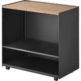 Yamazaki Aufbewahrungswagen 35,3 x 60,3 x 59 cm 1-tlg. schwarz