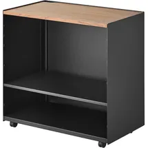 Yamazaki Aufbewahrungswagen 35,3 x 60,3 x 59 cm 1-tlg. schwarz