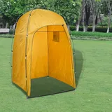 vidaXL Tragbare Campingtoilette mit Zelt 10+10 L