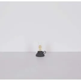 GLOBO Tischlampe Glas Amber