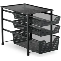 Relaxdays Schubladenregal Schubladenorganizer 0 x 0 x 0 Schwarz