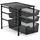 Relaxdays Schubladenregal Schubladenorganizer 0 x 0 x 0 Schwarz