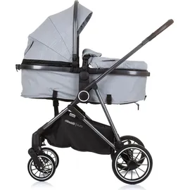 Chipolino Aura 2 in 1 umbaubar Wickeltasche Aschgrau Schwarz