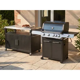 Primaster Grillwagen 153 x 90 cm ABS schwarz