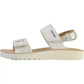 GEOX J15eaa 000bn J Costarei Sandalen Silver 35