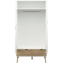 Andas »Oslo, Kleiderschrank mit Schubkästen, Stauraum« mit 2 oder 3 Türen, Breite 99 oder 150 cm, Höhe je 200 cm