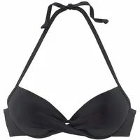 s.Oliver Bikini-Top Wickeloptik Schwarz 36
