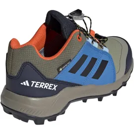 adidas Terrex Gore-Tex Wanderschuh tent green/core black/ray Blue 37 1/3