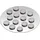 KnorrPrandell Knorr Prandell Magnete 10x2 mm, extra stark, sehr klein, 12 Stück Beutel + Einkaufswagen Chip Gratis