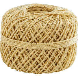 PATTBERG PRÄSENT Kordel Wolga glänzend gold 2,0 mm x 20,0 m
