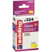 Edding kompatibel zu Canon CLi-551XL gelb