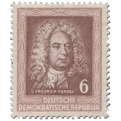 Briefmarken Berühmte Komponisten "Händelfest", Michel-Nr. 308-310, postfrisch