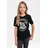 LOGOSHIRT T-Shirt LOGOSHIRT "Harry Potter – Hogwarts Logo", Mädchen, Gr. 104, schwarz, 100% Baumwolle, unifarben, normal, Rundhals, Shirts T-Shirt, mit lizenziertem Print