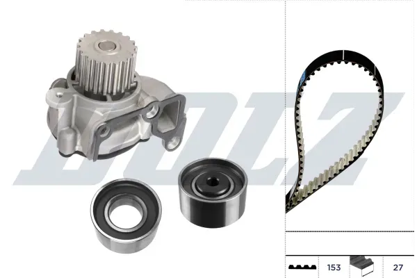 DOLZ Wasserpumpe + Zahnriemensatz kd189
